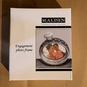 Available….Engagement photo frame new in box